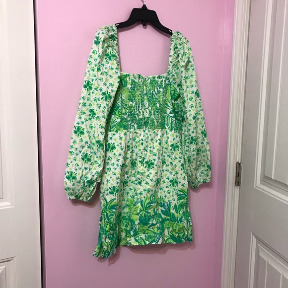 Lilly Pulitzer Esteli Romper In Palm Beach Party Animal Size 4 - Picture 3 of 4